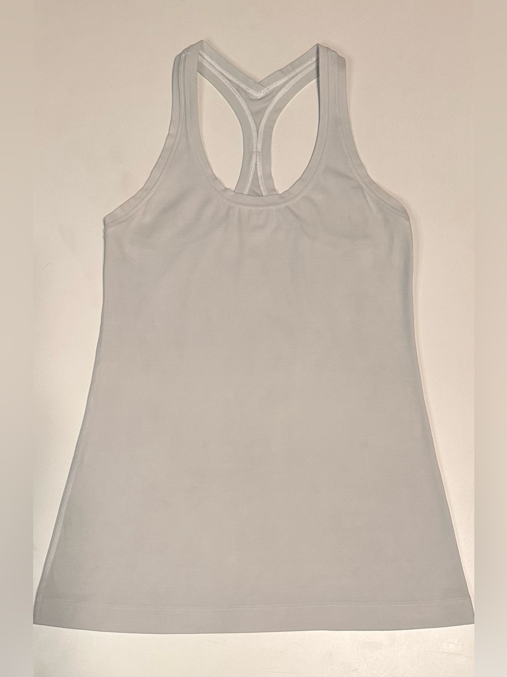 lululemon Cool Racerback Tank Top White Estimated Size 4